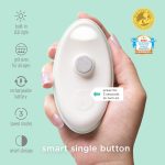 Olababy Rechargeable Electric Baby Nail Trimmer | Newborn Nail Clipper | Electronic File for Babies | Infant/Toddler Nail Grooming Kit | Portable Manicure Essentials | LED Light Fingernail Cutter Set - Image 3